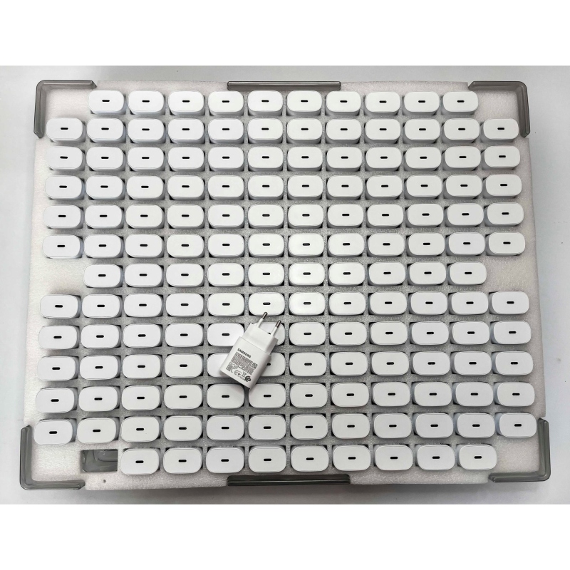EP-TA800EWE Samsung USB-C 25W Cestovní nabíječka White (OOB Bulk)
