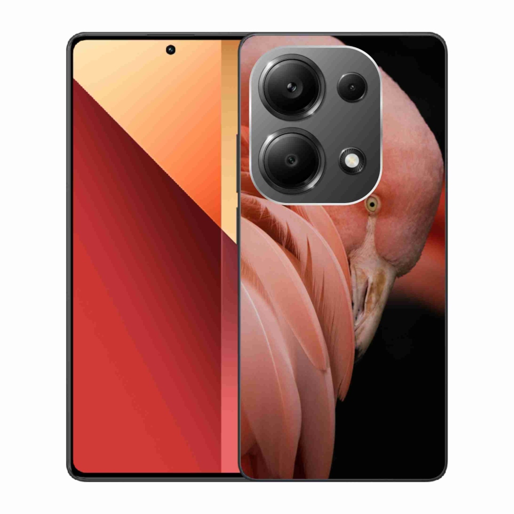 Gelový kryt mmCase na Xiaomi Redmi Note 13 Pro 4G/Poco M6 Pro - plameňák 3