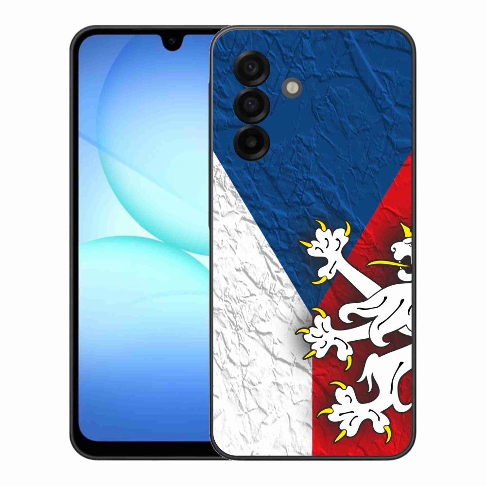 Gelový kryt mmCase na Samsung Galaxy A17 4G/5G - česká vlajka 1