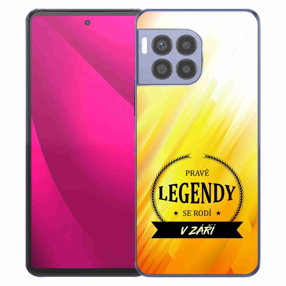 Gelový kryt mmCase na T-Mobile T Phone 2 Pro - legendy v září žluté pozadí