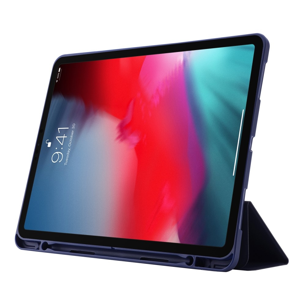 Chytré polohovatelné pouzdro na iPad Pro 11 (2020/21/22) - tmavěmodré