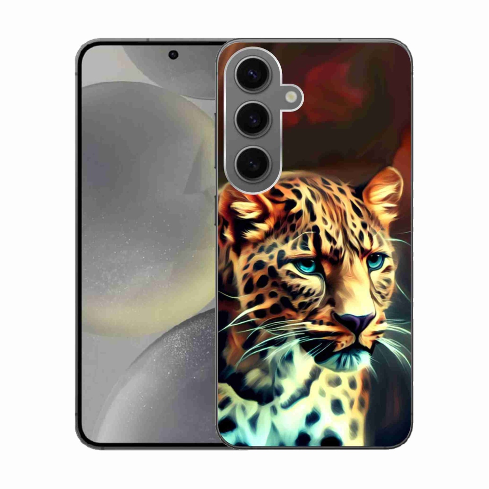 Gelový kryt mmCase na Samsung Galaxy S24 - leopard