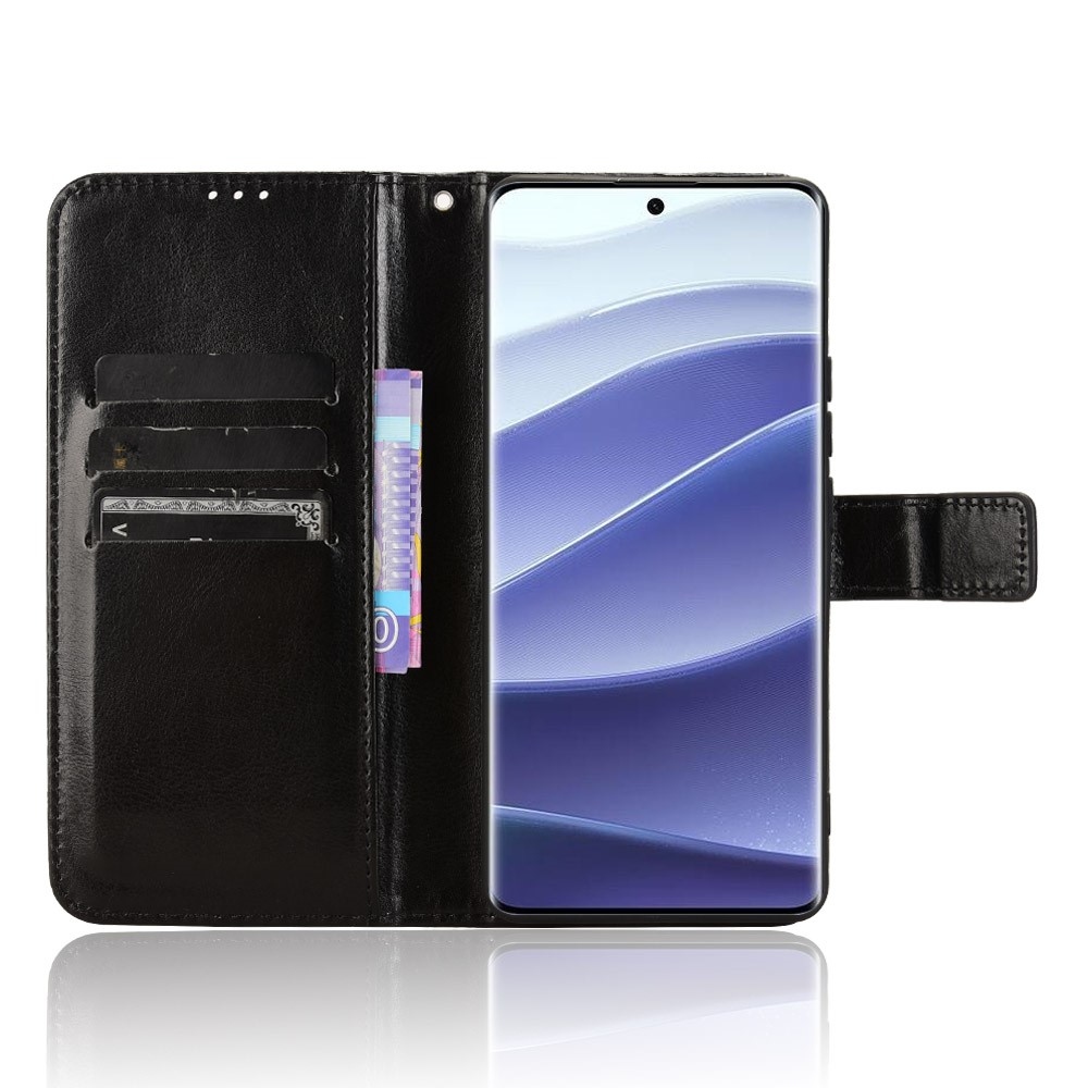Crazy knížkové pouzdro na Xiaomi Redmi Note 14 Pro 5G/Poco X7 5G/Note 14 Pro+ 5G - černé