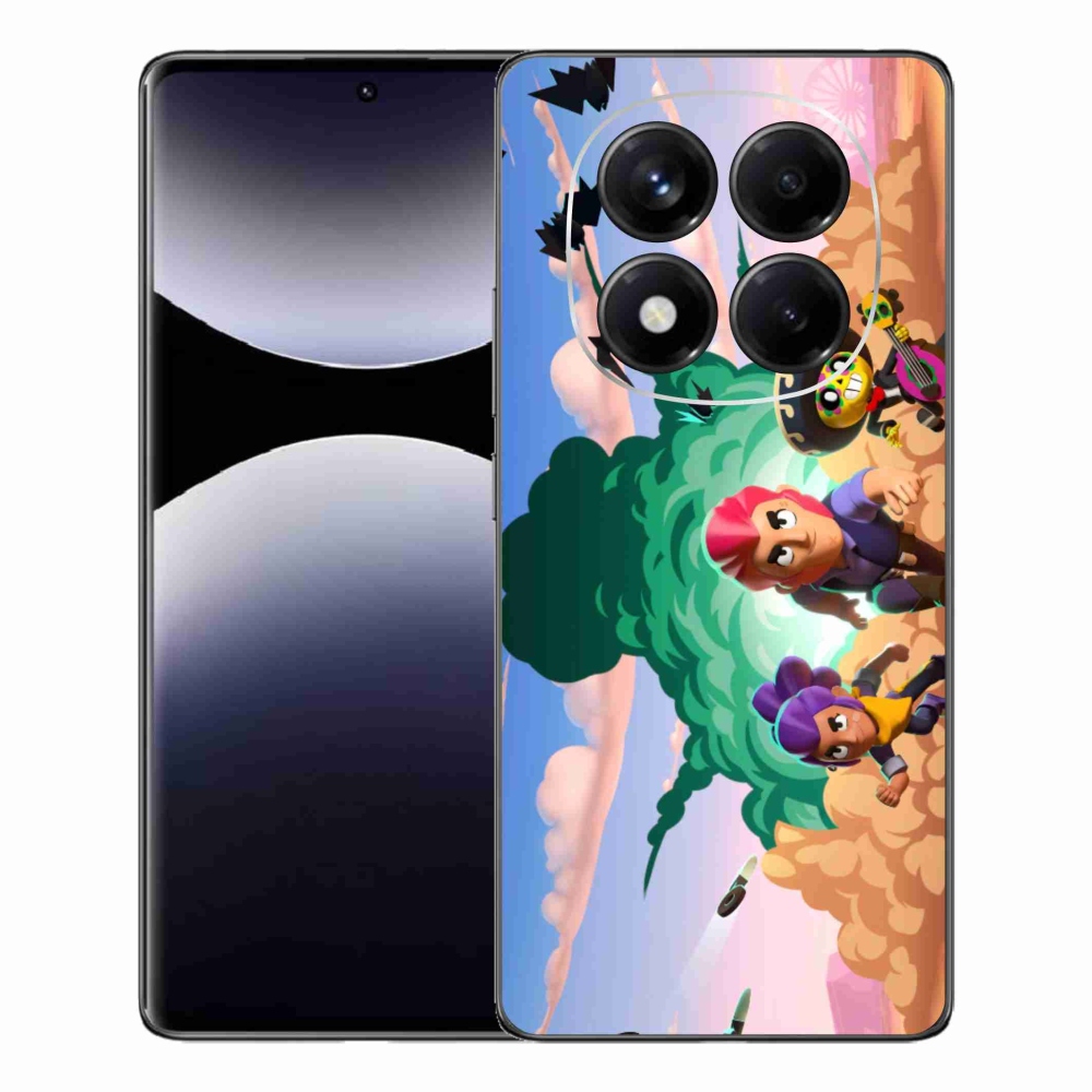 Gelový kryt mmCase na Xiaomi Redmi Note 14 Pro - brawl stars