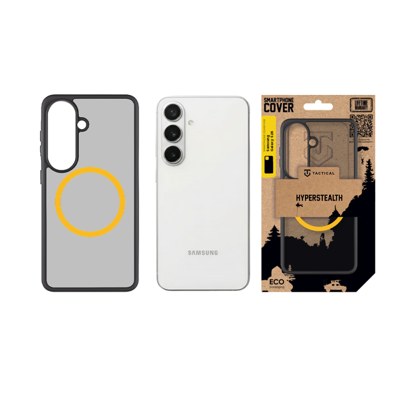 Tactical MagForce Hyperstealth 2.0 Kryt pro Samsung Galaxy S26 Black/Yellow