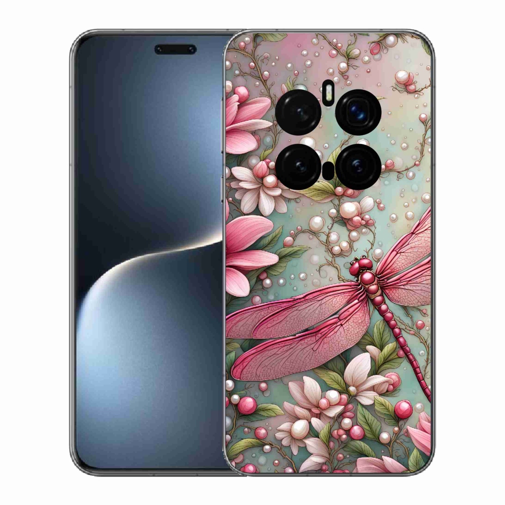 Gelový kryt mmCase na Honor Magic 7 Pro 5G - vážka