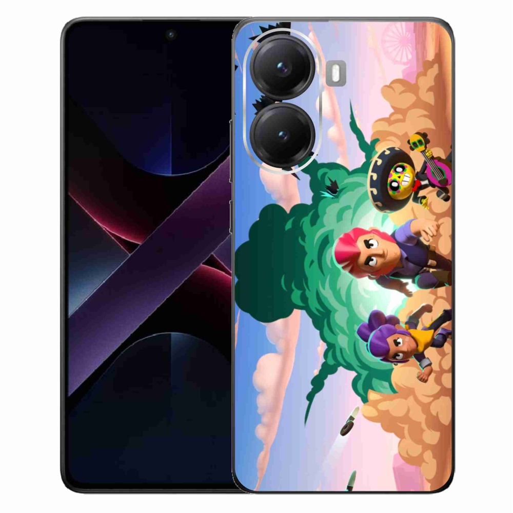 Gelový kryt mmCase na Xiaomi Poco X7 Pro 5G - brawl stars