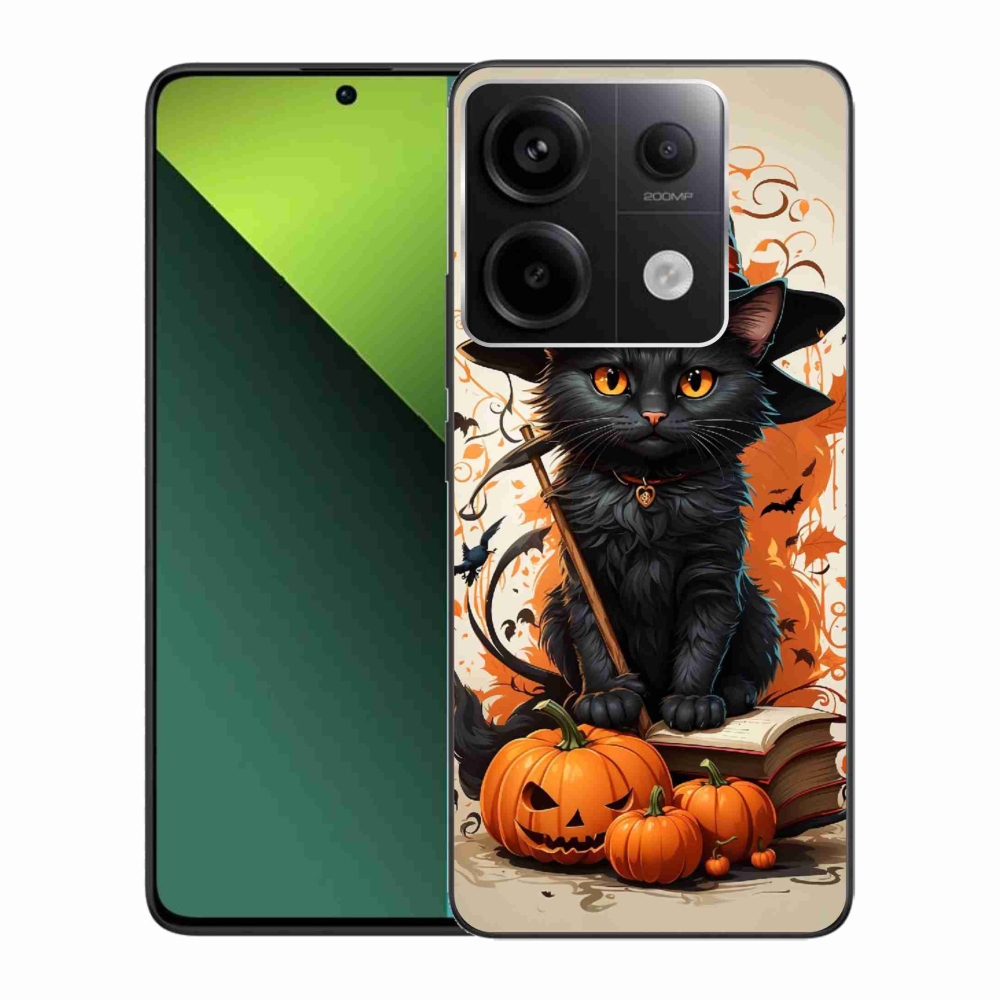 Gelový kryt mmCase na Xiaomi Redmi Note 13 Pro 5G/Poco X6 5G - kocour čaroděj
