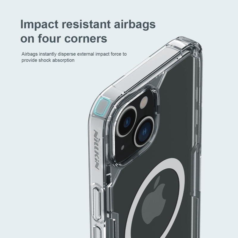 Nillkin Nature TPU PRO Magnetic Kryt pro Apple iPhone 13/14 - průhledný