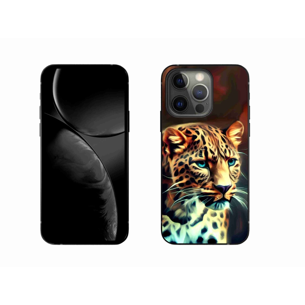 Gelový kryt mmCase na iPhone 13 Pro 6.1 - leopard