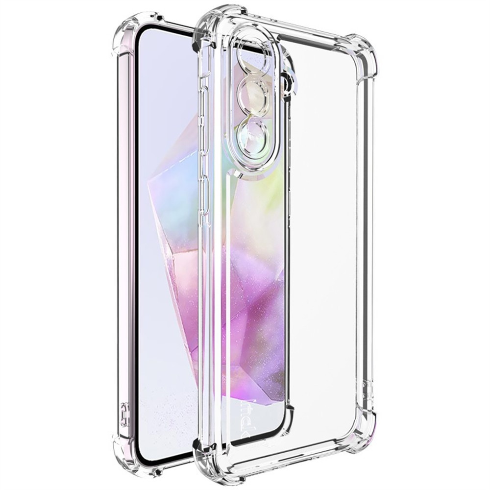 IMK průhledný gelový obal s vyztuženými rohy na Samsung Galaxy A36 5G