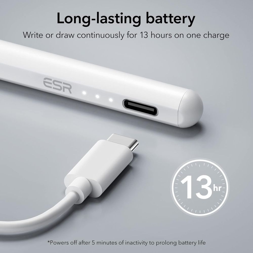 ESR Digital Magnetic stylus pero pro iPad - bílé