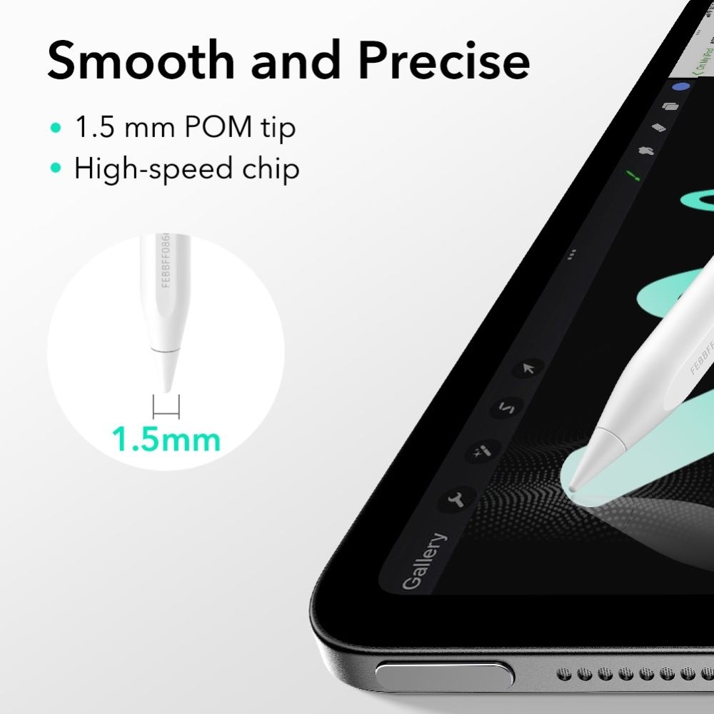 ESR Geo Digital stylus pero pro iPad - bílé