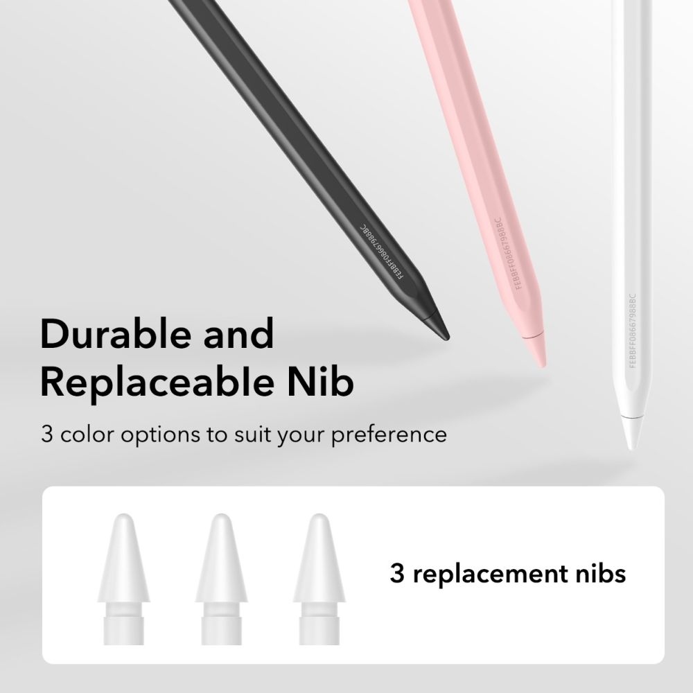 ESR Geo Digital stylus pero pro iPad - bílé