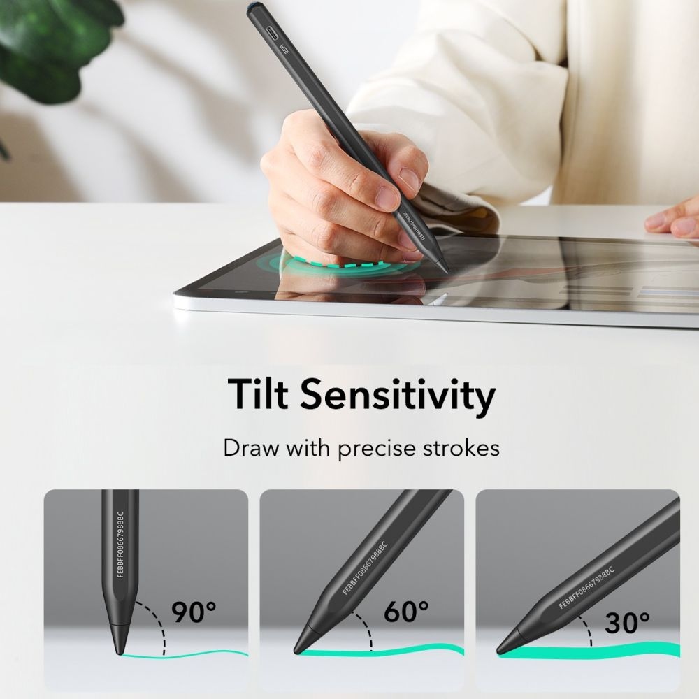 ESR Geo Digital stylus pero pro iPad - černé