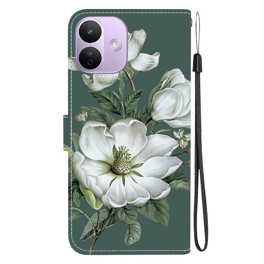 Essent knížkové pouzdro na Xiaomi Redmi Note 17 Pro 5G - bílé květy