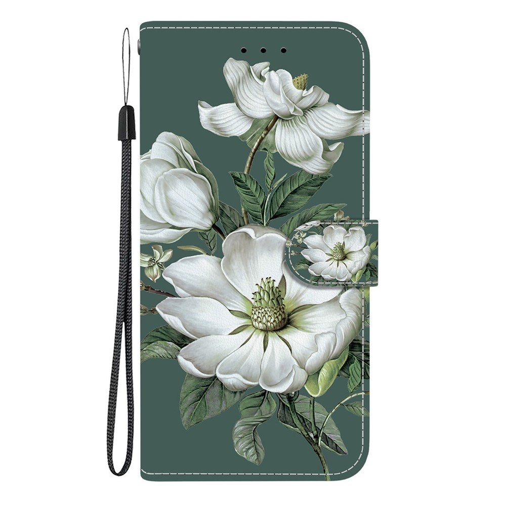 Essent knížkové pouzdro na Xiaomi Redmi Note 17 Pro 5G - bílé květy