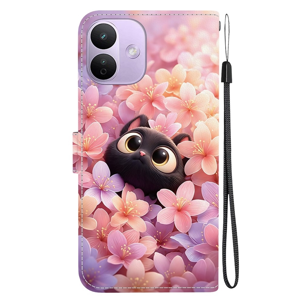 Essent knížkové pouzdro na Xiaomi Redmi Note 17 Pro 5G - kočka a květy