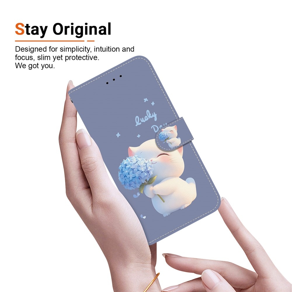 Essent knížkové pouzdro na Xiaomi Redmi Note 17 Pro 5G - kotě s květinou