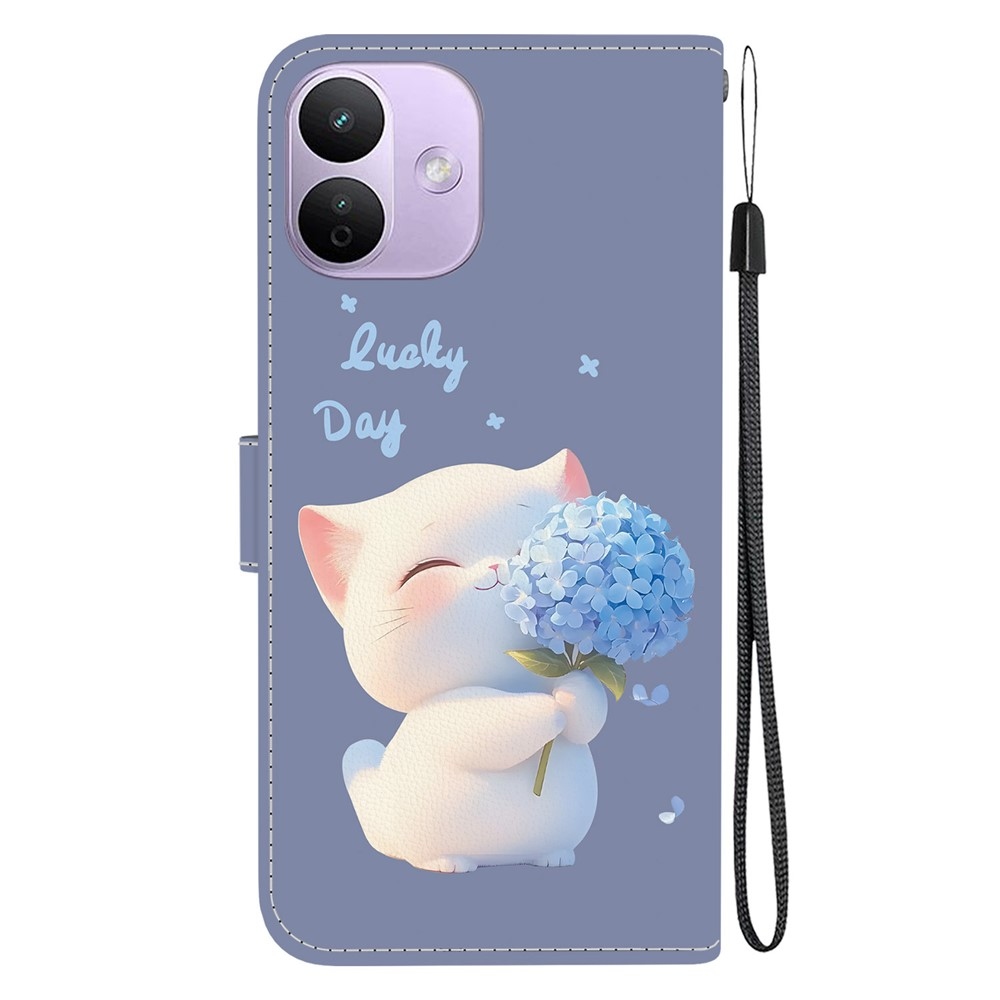 Essent knížkové pouzdro na Xiaomi Redmi Note 17 Pro 5G - kotě s květinou