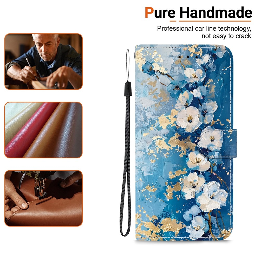 Essent knížkové pouzdro na Xiaomi Redmi Note 17 Pro 5G - květy magnolie