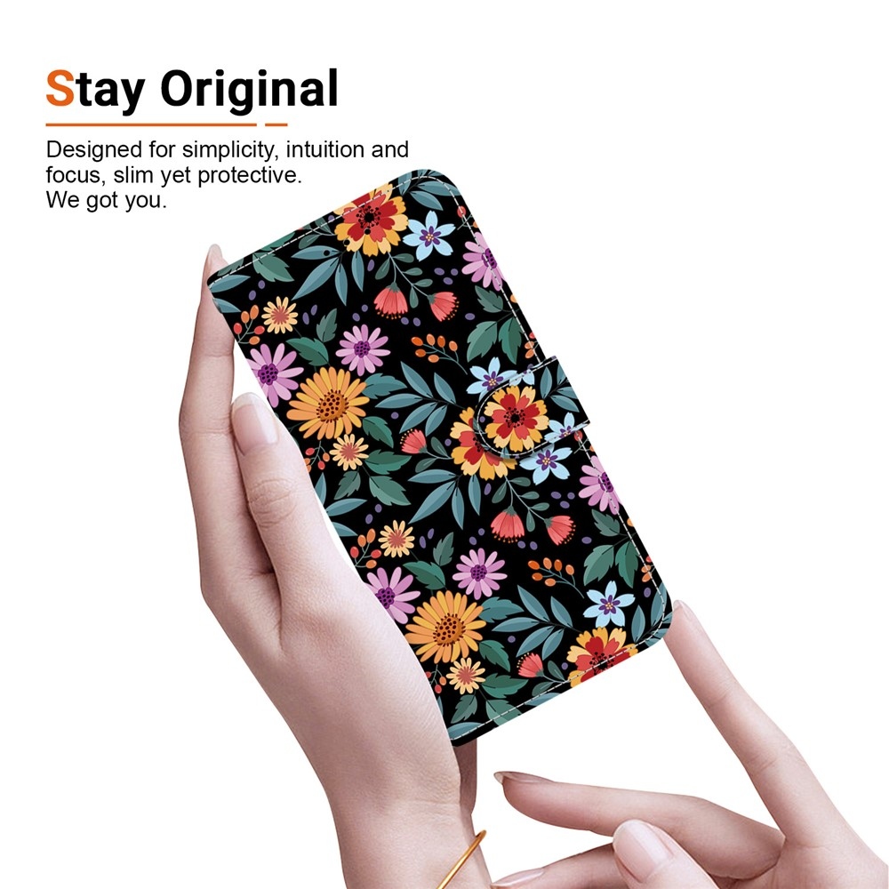 Essent knížkové pouzdro na Xiaomi Redmi Note 17 Pro 5G - luční květiny
