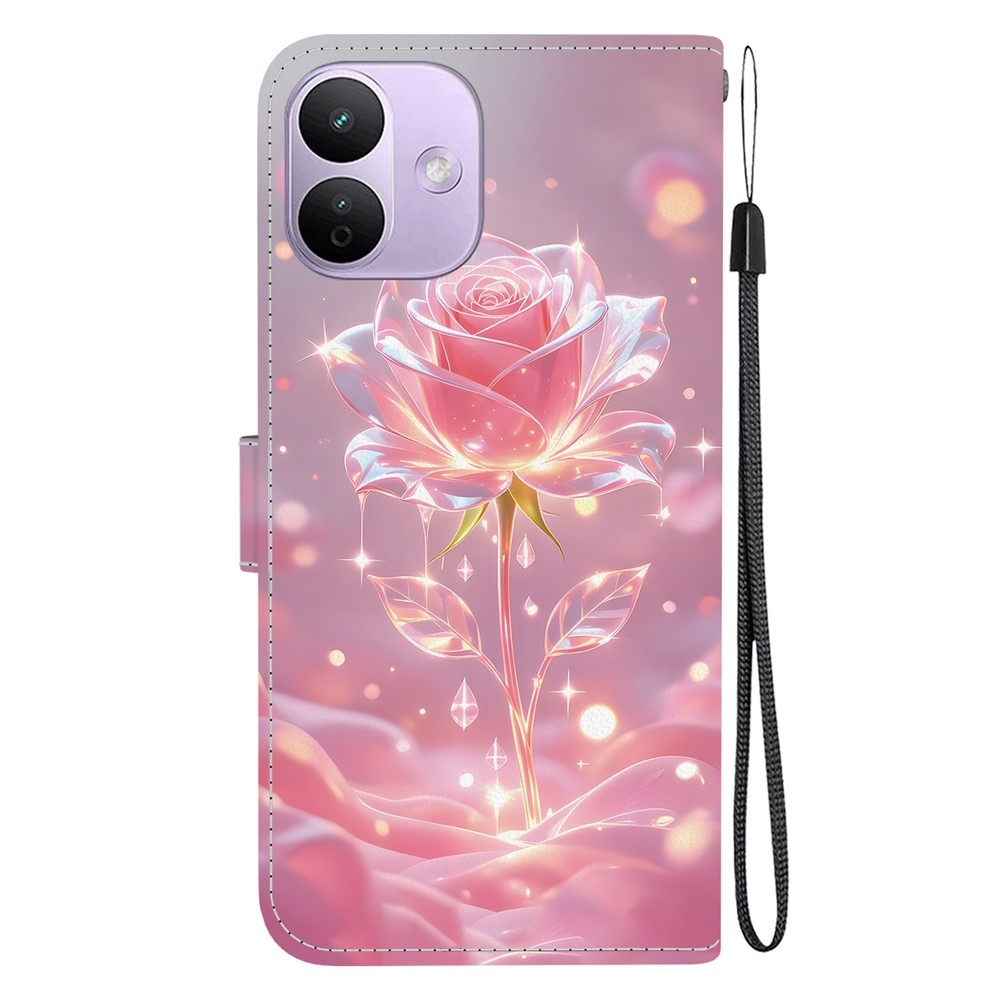 Essent knížkové pouzdro na Xiaomi Redmi Note 17 Pro 5G - neonová růže