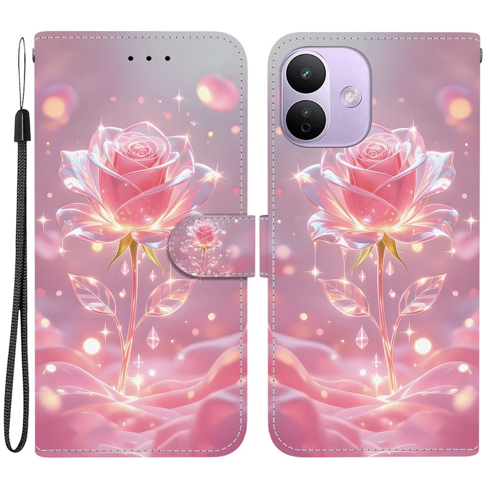 Essent knížkové pouzdro na Xiaomi Redmi Note 17 Pro 5G - neonová růže