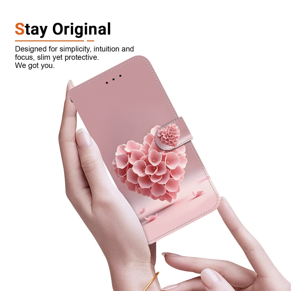 Essent knížkové pouzdro na Xiaomi Redmi Note 17 Pro 5G - srdce z květů