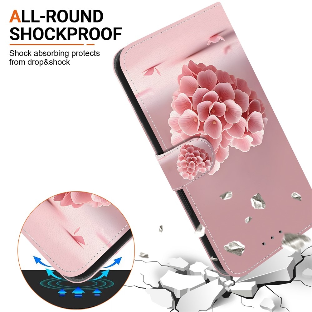 Essent knížkové pouzdro na Xiaomi Redmi Note 17 Pro 5G - srdce z květů
