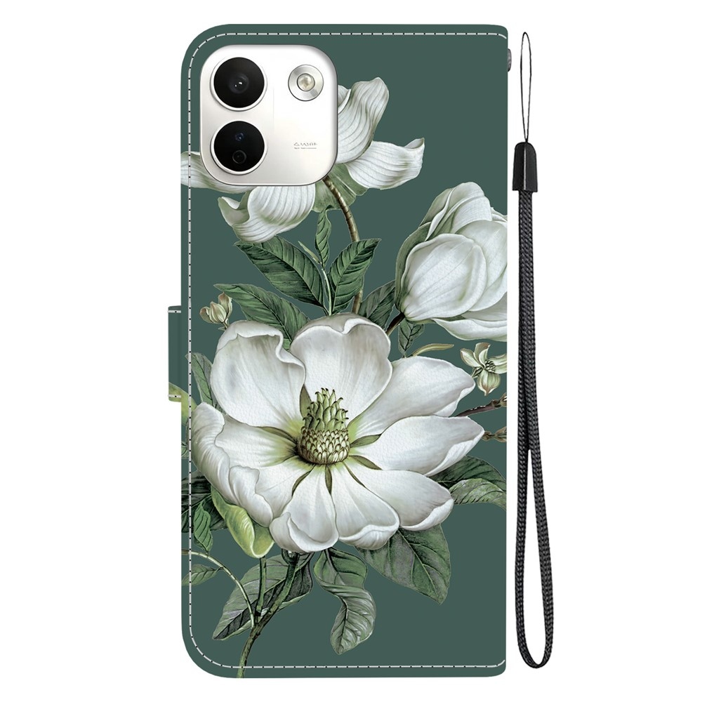 Essent knížkové pouzdro na Xiaomi Redmi Note 17 Pro Max 5G - bílé květy