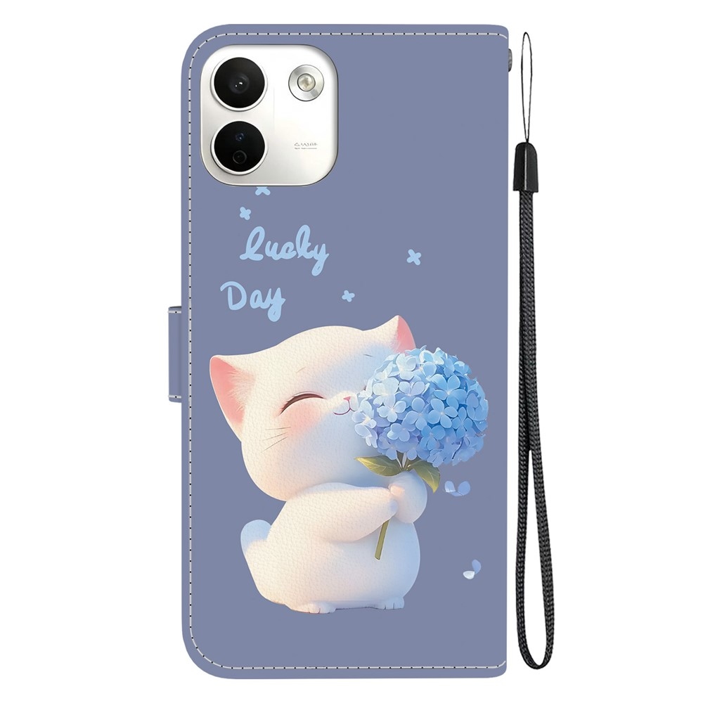 Essent knížkové pouzdro na Xiaomi Redmi Note 17 Pro Max 5G - kotě s květinou