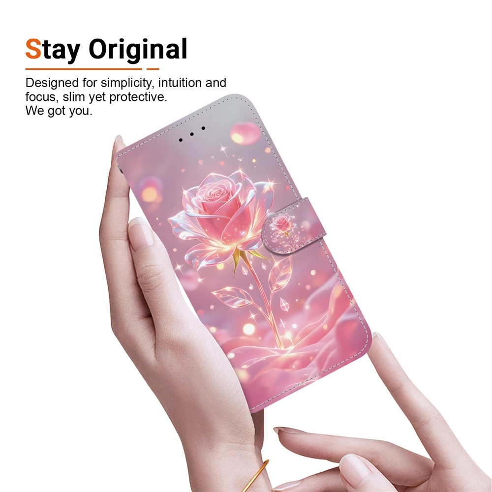 Essent knížkové pouzdro na Xiaomi Redmi Note 17 Pro Max 5G - neonová růže