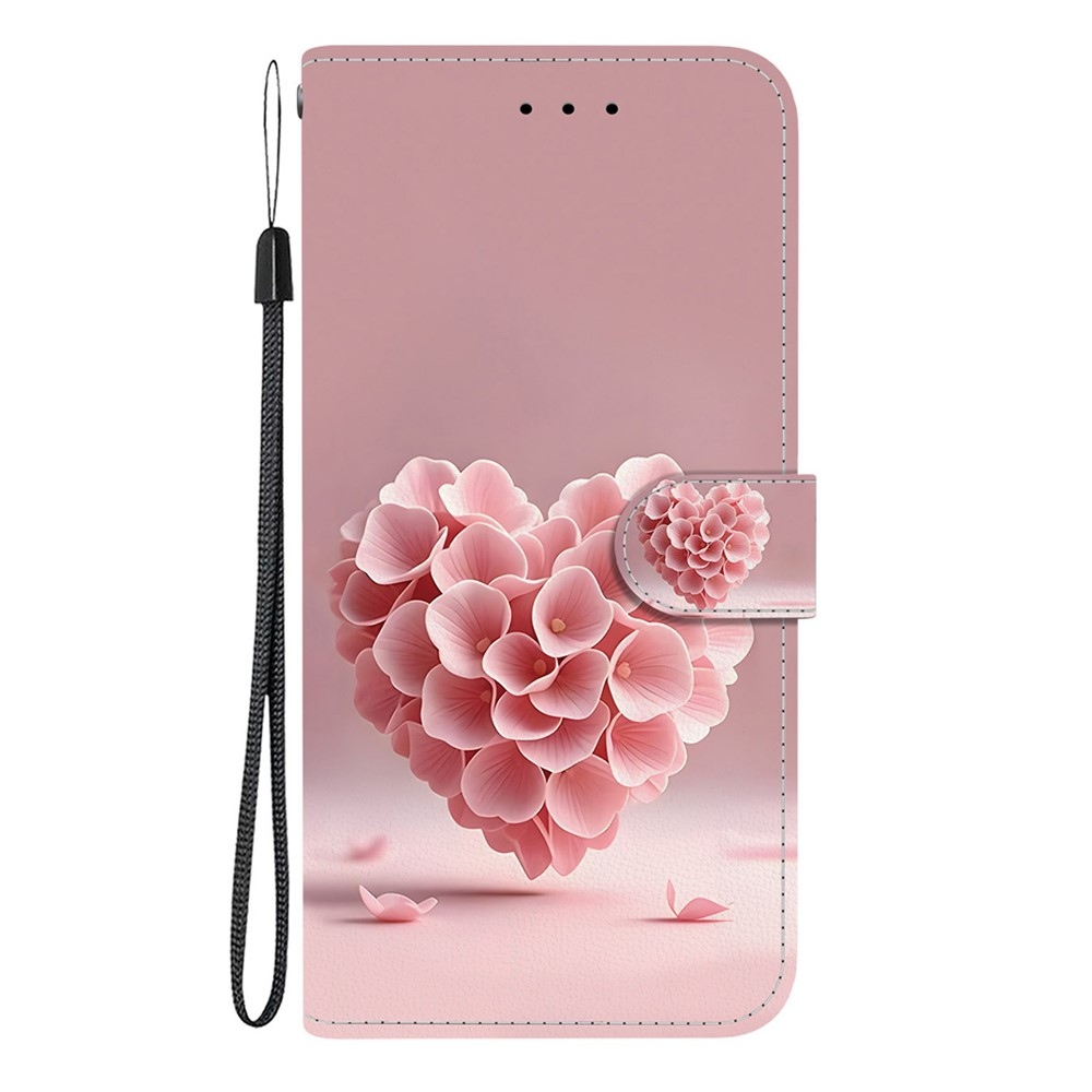 Essent knížkové pouzdro na Xiaomi Redmi Note 17 Pro Max 5G - srdce z květů