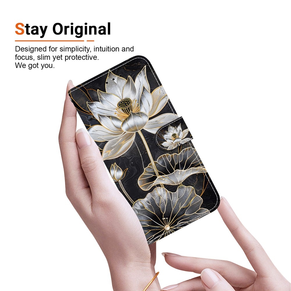 Essent knížkové pouzdro na Xiaomi Redmi Note 17 Pro Max 5G - zlatý lotus