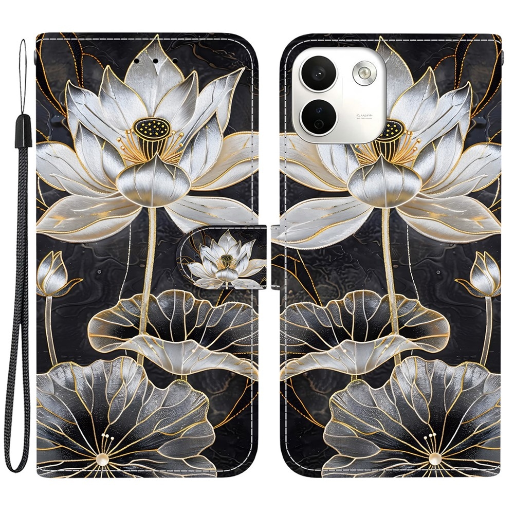 Essent knížkové pouzdro na Xiaomi Redmi Note 17 Pro Max 5G - zlatý lotus