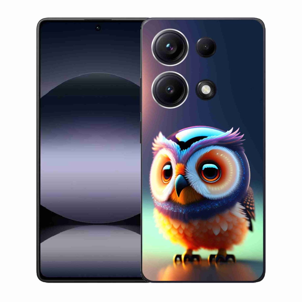 Gelový kryt mmCase na Xiaomi Redmi Note 14S - sovička