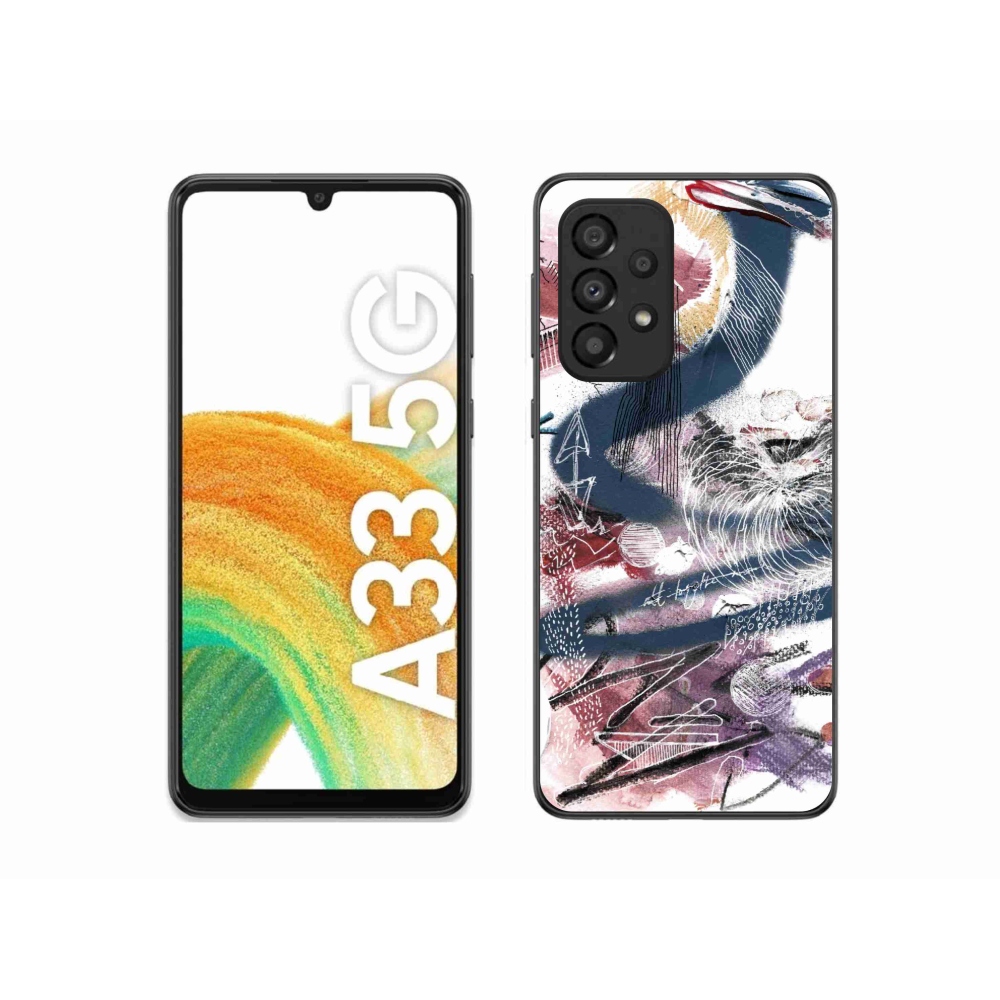 Gelový kryt mmCase na Samsung Galaxy A33 5G - abstraktní motiv 28