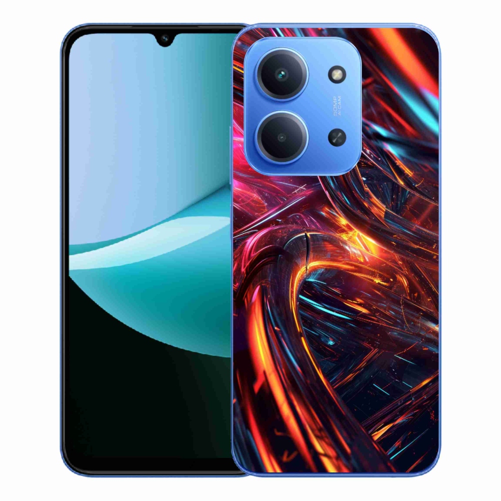 Gelový kryt mmCase na Xiaomi Redmi 15C 4G/5G (173mm) - abstraktní motiv 10