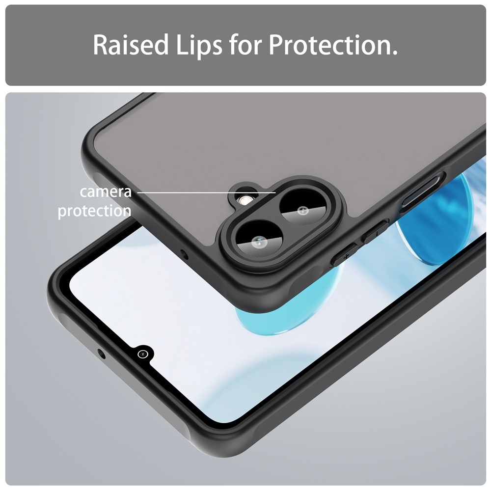 Proof gelový obal s pevnými zády na Samsung Galaxy A07 4G - černý
