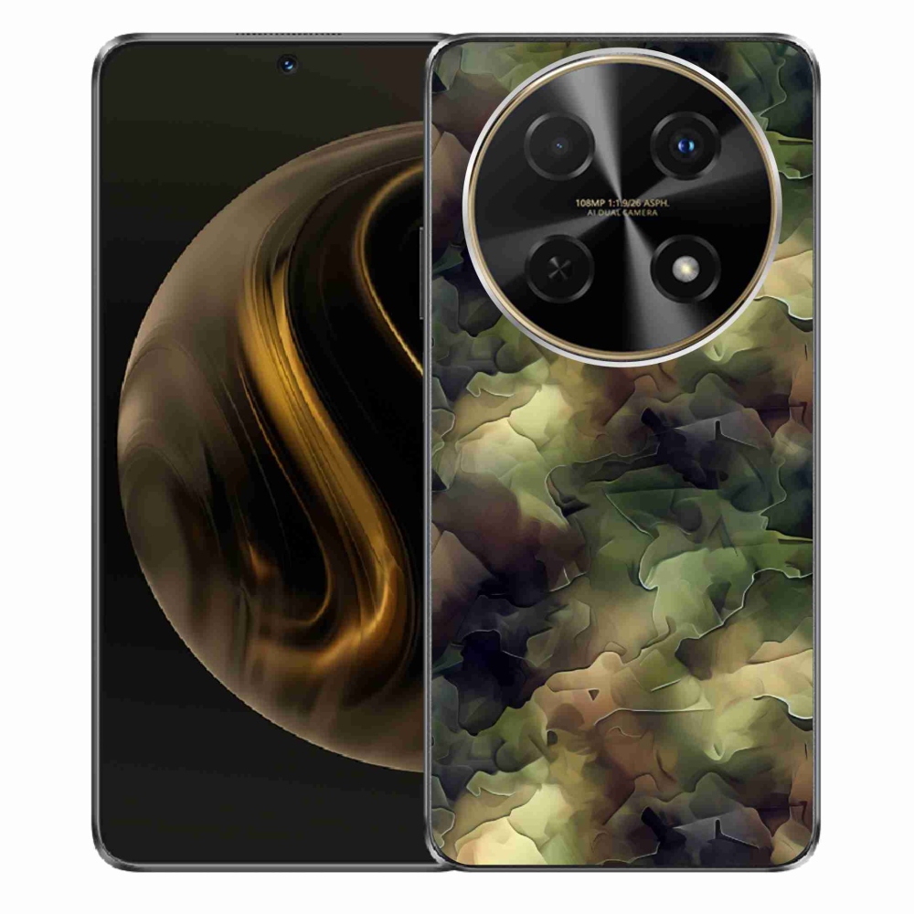 Gelový kryt mmCase na Huawei Nova 12i - maskáčový vzor 10