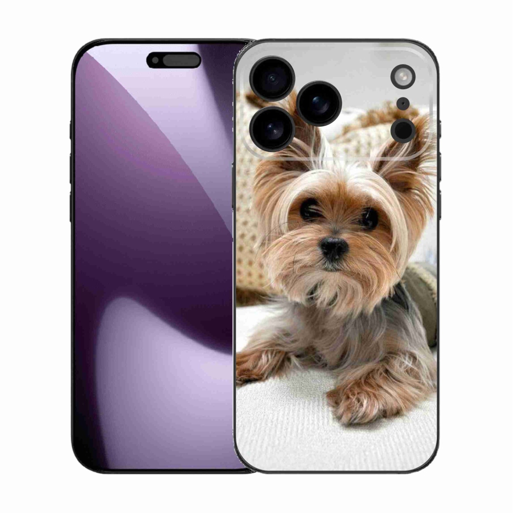 Gelový kryt mmCase na iPhone 17 Pro Max - jorkšír 5