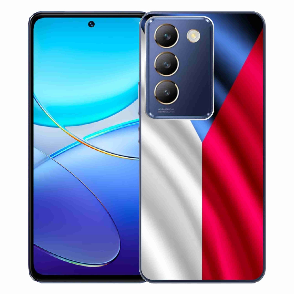 Gelový kryt mmCase na Vivo V40 SE 4G/5G - česká vlajka