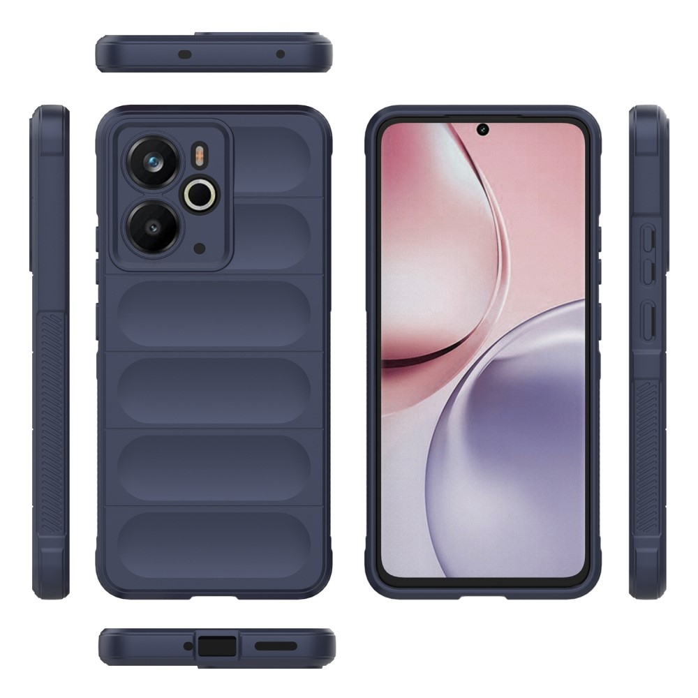 Rugg odolný gelový obal na Realme 14 5G - tmavěmodrý
