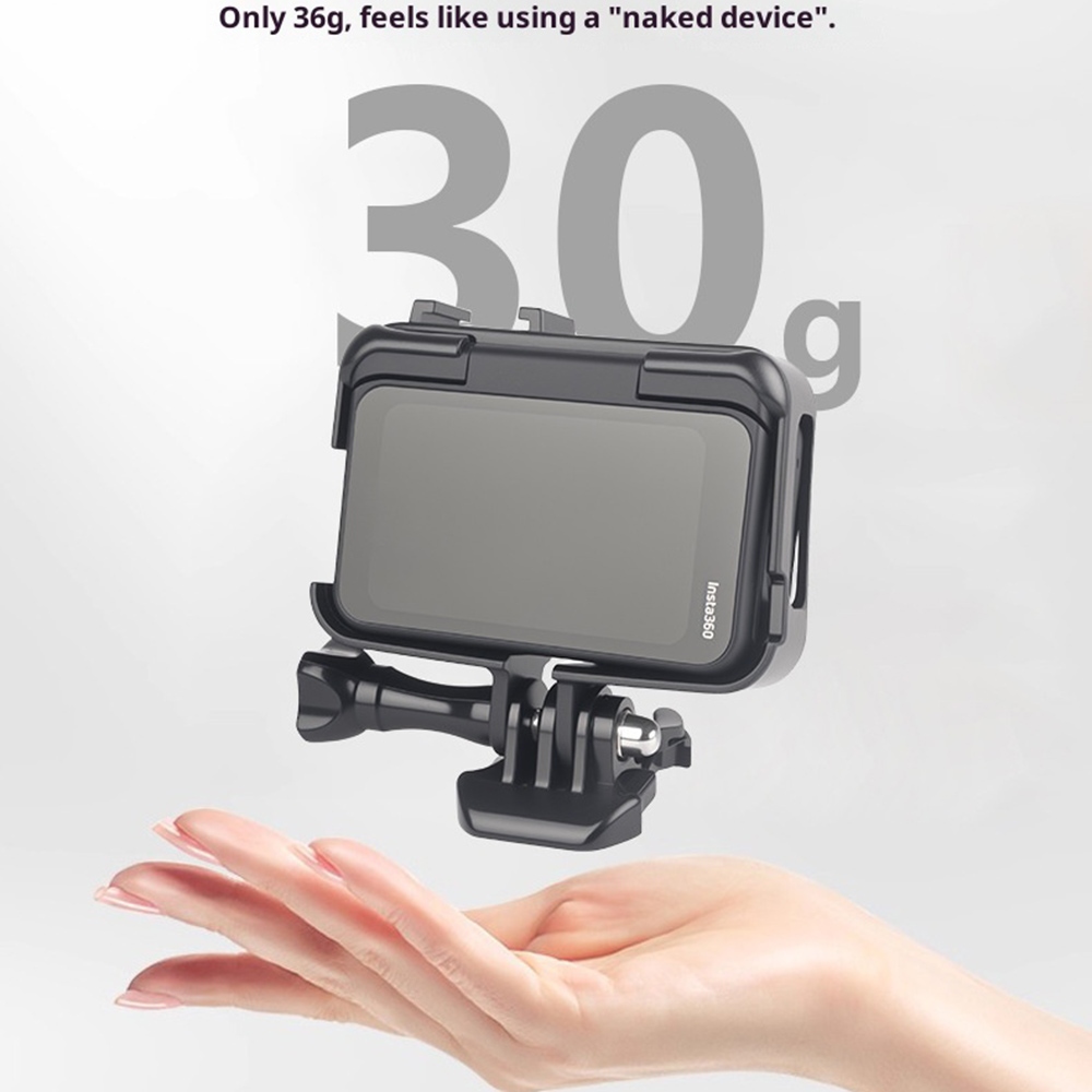 Lehký ochranný rám s rychloupínací základnou pro Insta360 GO Ultra