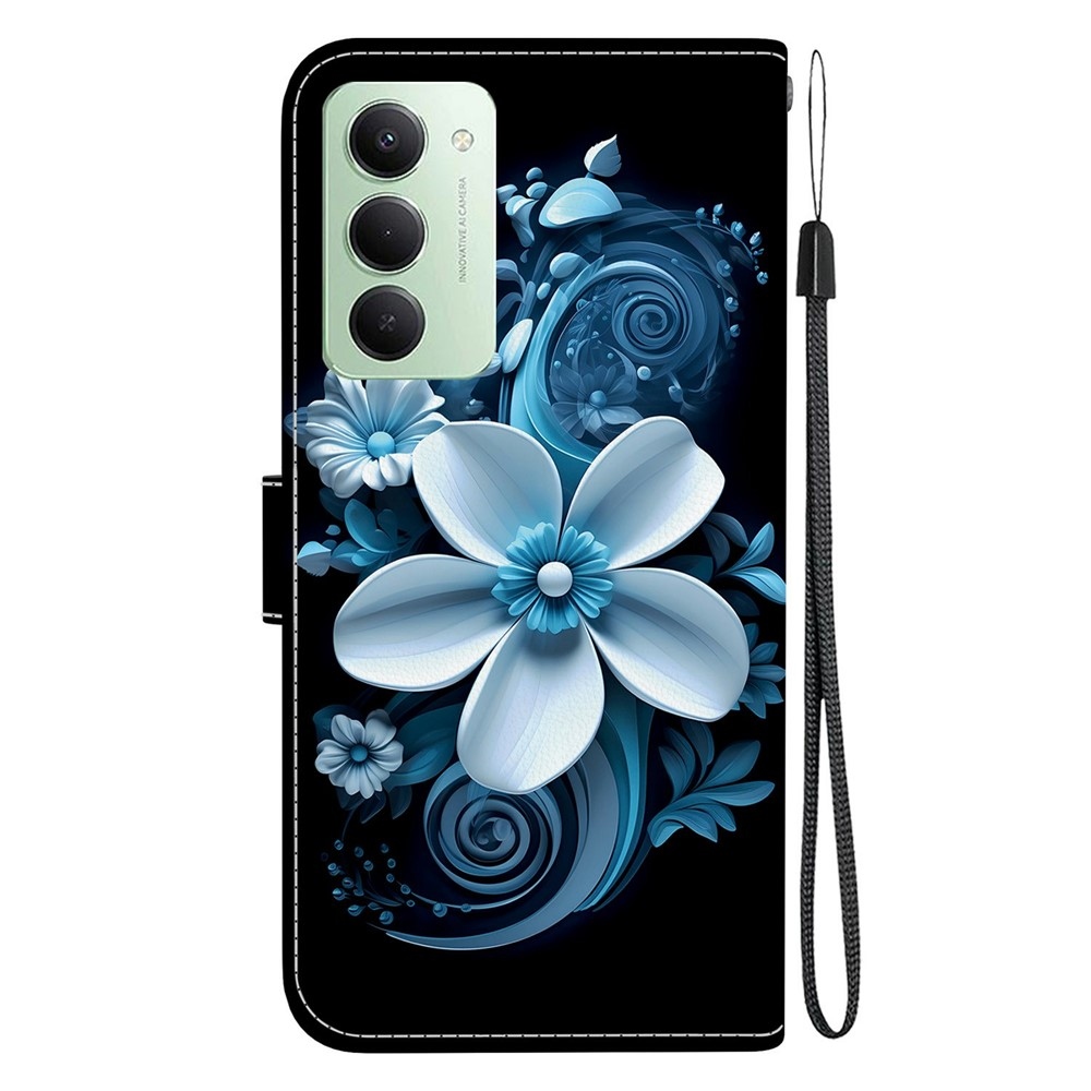 Versatile knížkové pouzdro na Xiaomi Redmi 15 4G (171mm) - orchidej