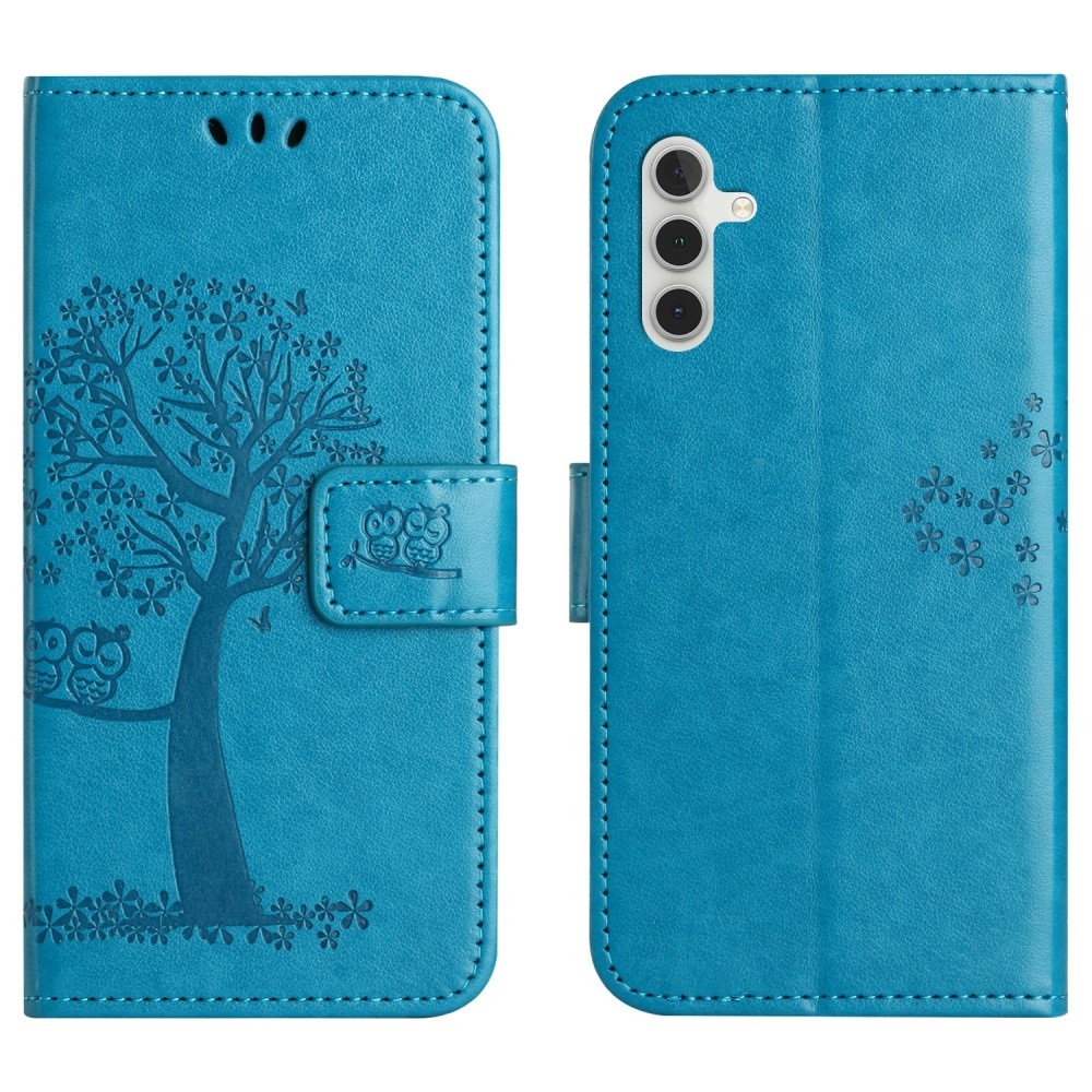 Tree knížkové pouzdro na Samsung Galaxy A26 5G - modré
