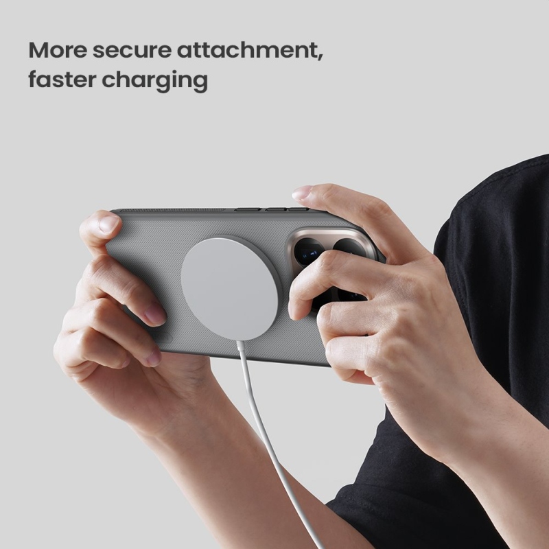 Nillkin Super Frosted PRO Magnetic Zadní Kryt pro Xiaomi 15T Pro Transparent Black