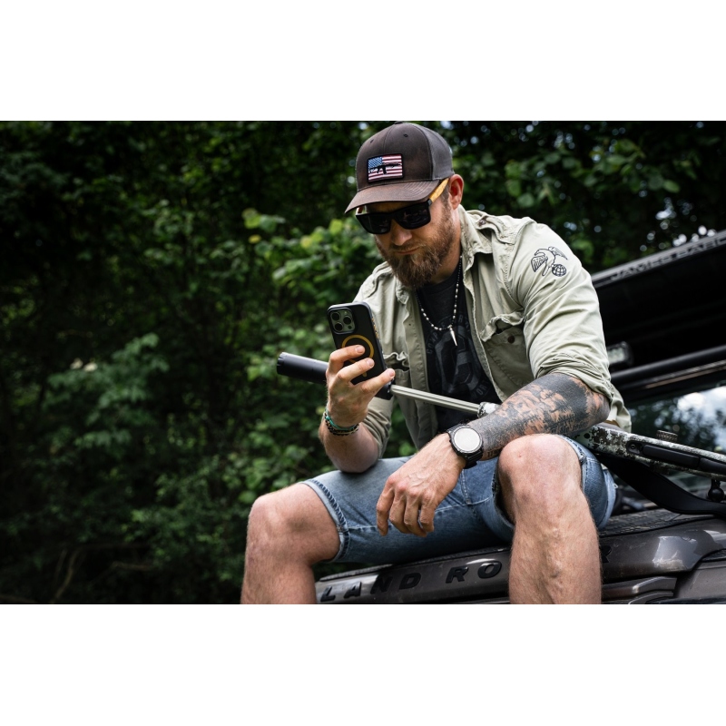 Tactical MagForce Hyperstealth 2.0 Kryt pro iPhone 16 Black/Yellow