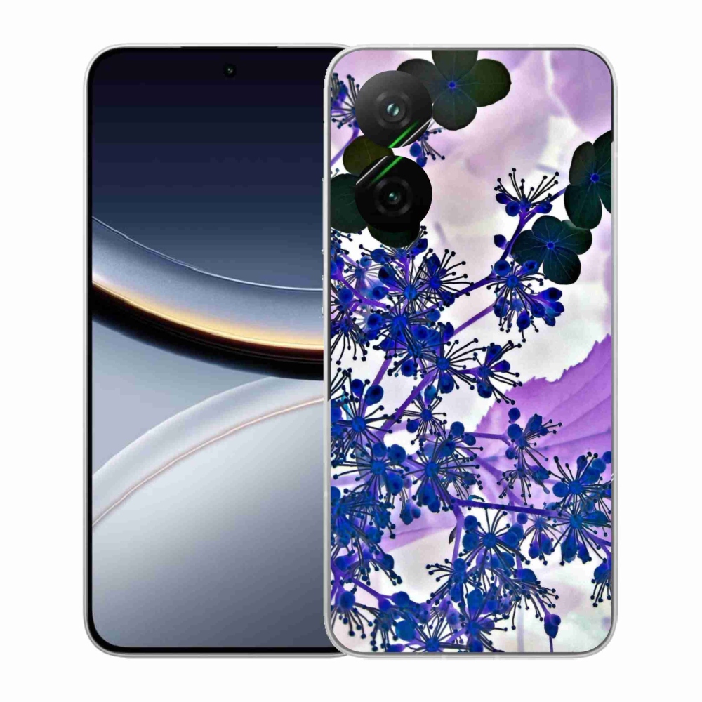 Gelový kryt mmCase na Xiaomi Poco F7 5G - květ hortenzie